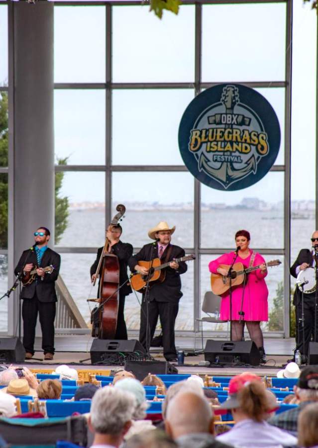 Bluegrass Festival at Roanoke Island Festival Park in Manteo, NC.