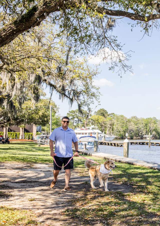 Walk along the Tchefuncte River