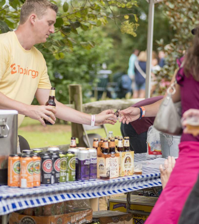 Outdoors at the Odessa Brewfest