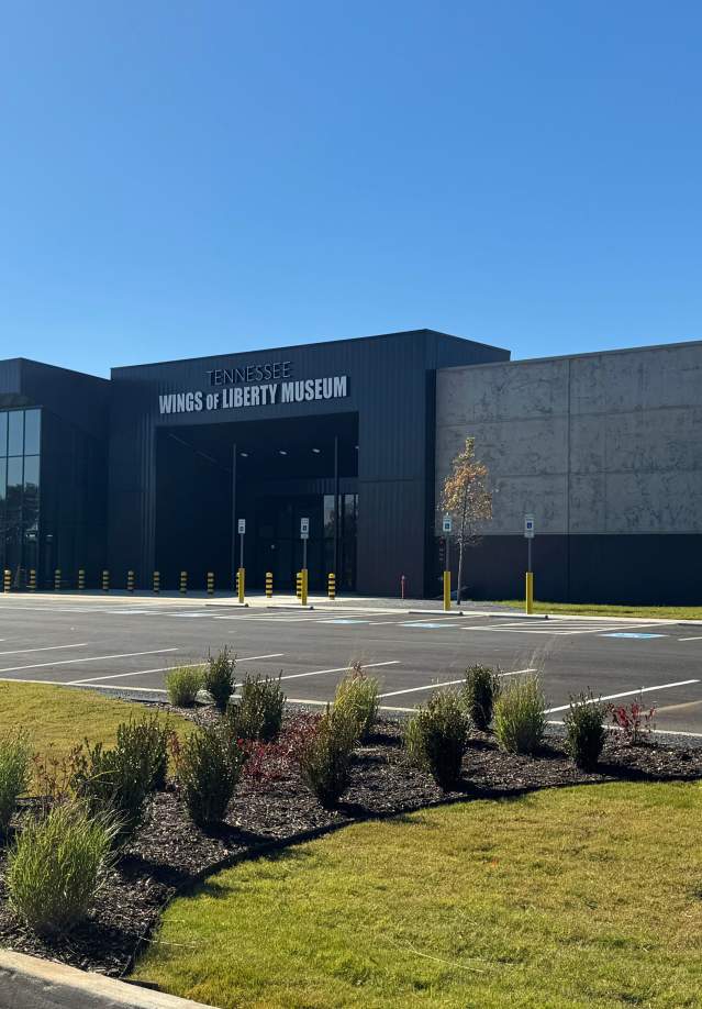 Wings of Liberty Museum Exterior