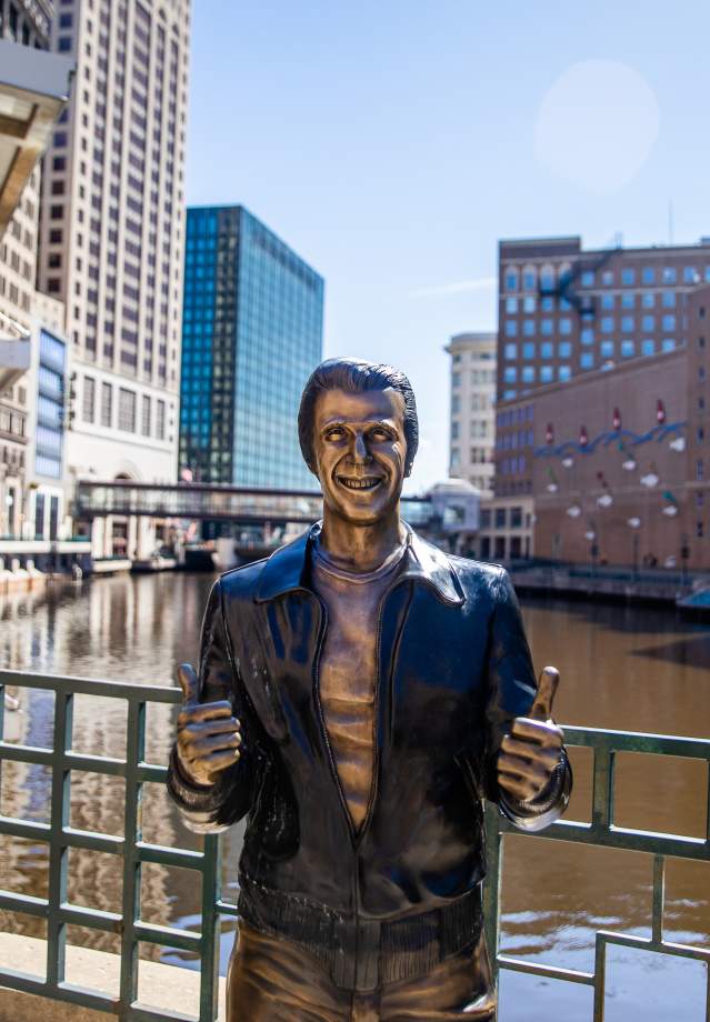 VISIT Milwaukee The Bronze Fonz