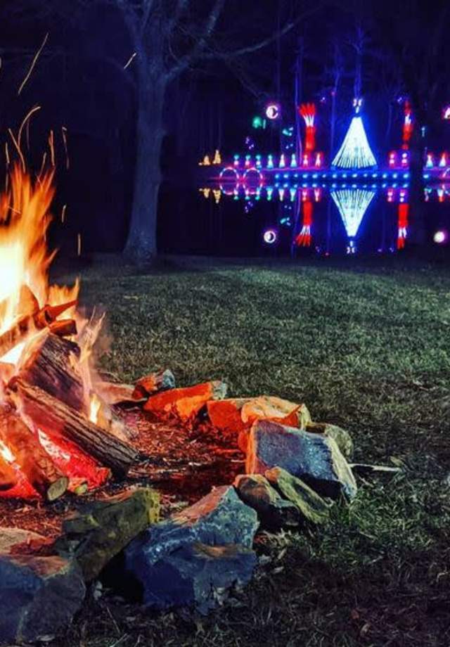 Allied Organic Farms Light Show