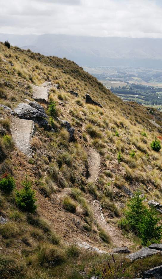 A track preview of Natural Selection Bike Aotearoa on Mt Dewar