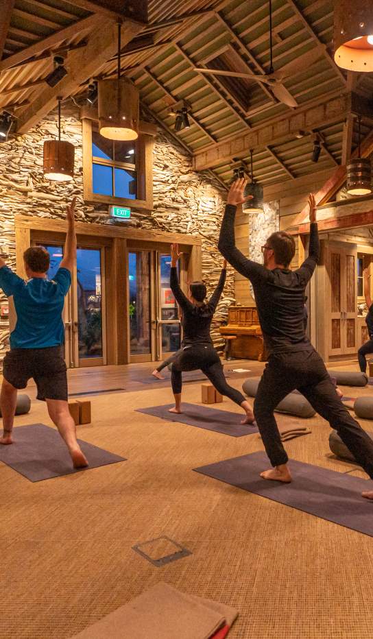 Yoga at Camp Glenorchy