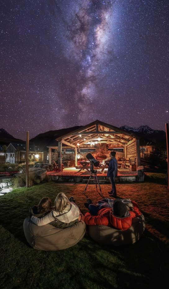 Headwaters Eco Lodge Stargazing Savour the Stars
