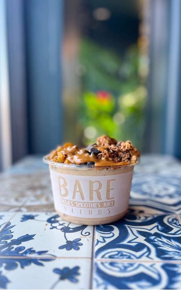 chai bowl at Bare Blends