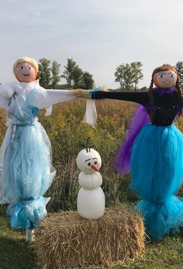Trail of Scarecrows at Prophetstown State Park