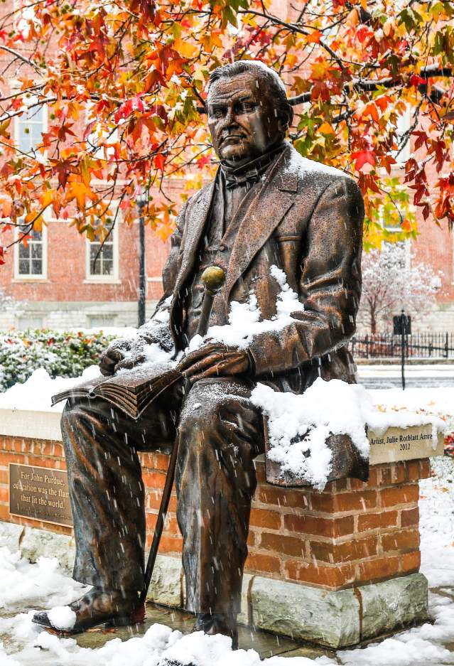 Purdue University John Purdue Winter