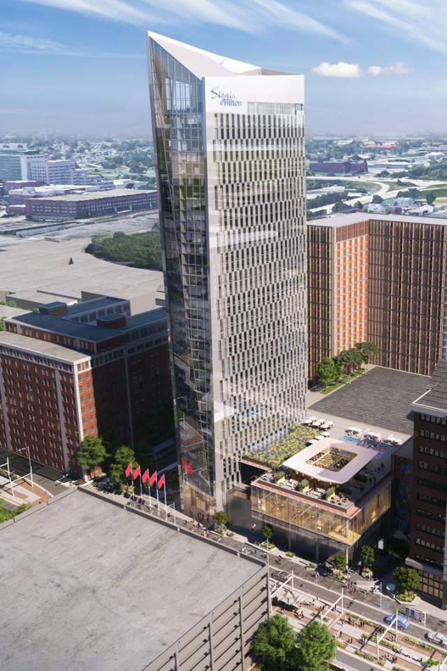 The Signia Hilton Hotel and Indiana Convention Center expansion are slated to open in 2025