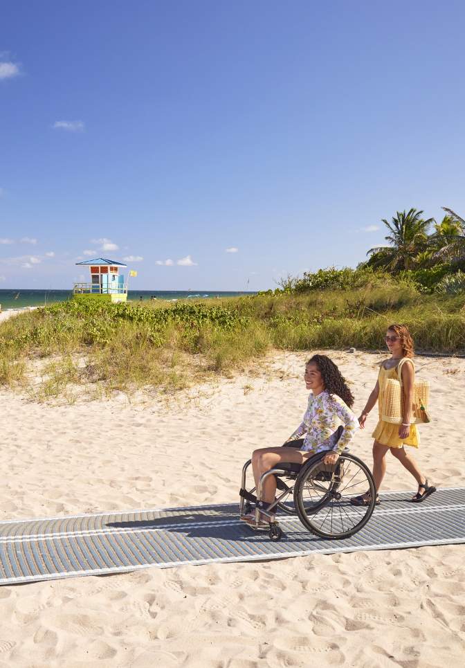 Wheelchair image from new campaign