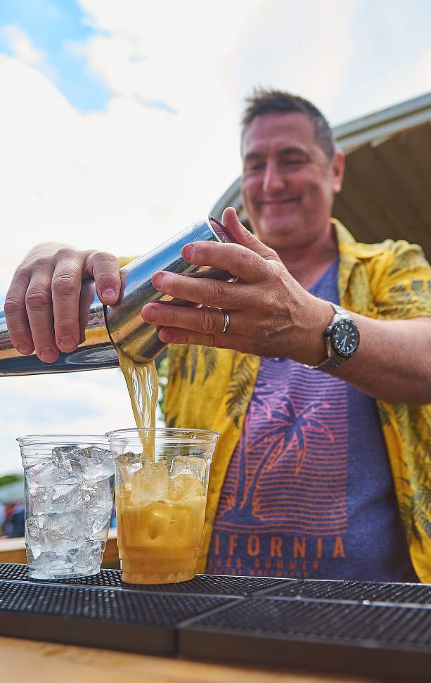 Cocktails at the Food and Drink Festival