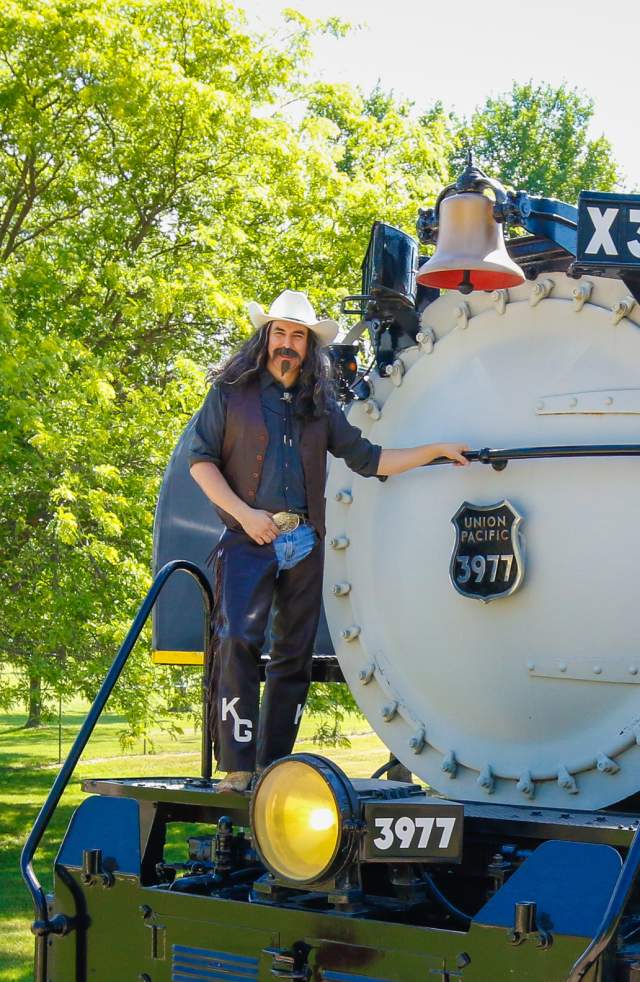 Copy of Buffalo Bill at Cody Park Railroad Museum Cropped
