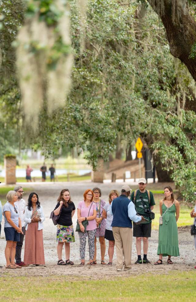 Tour at McLeod Historic Site.