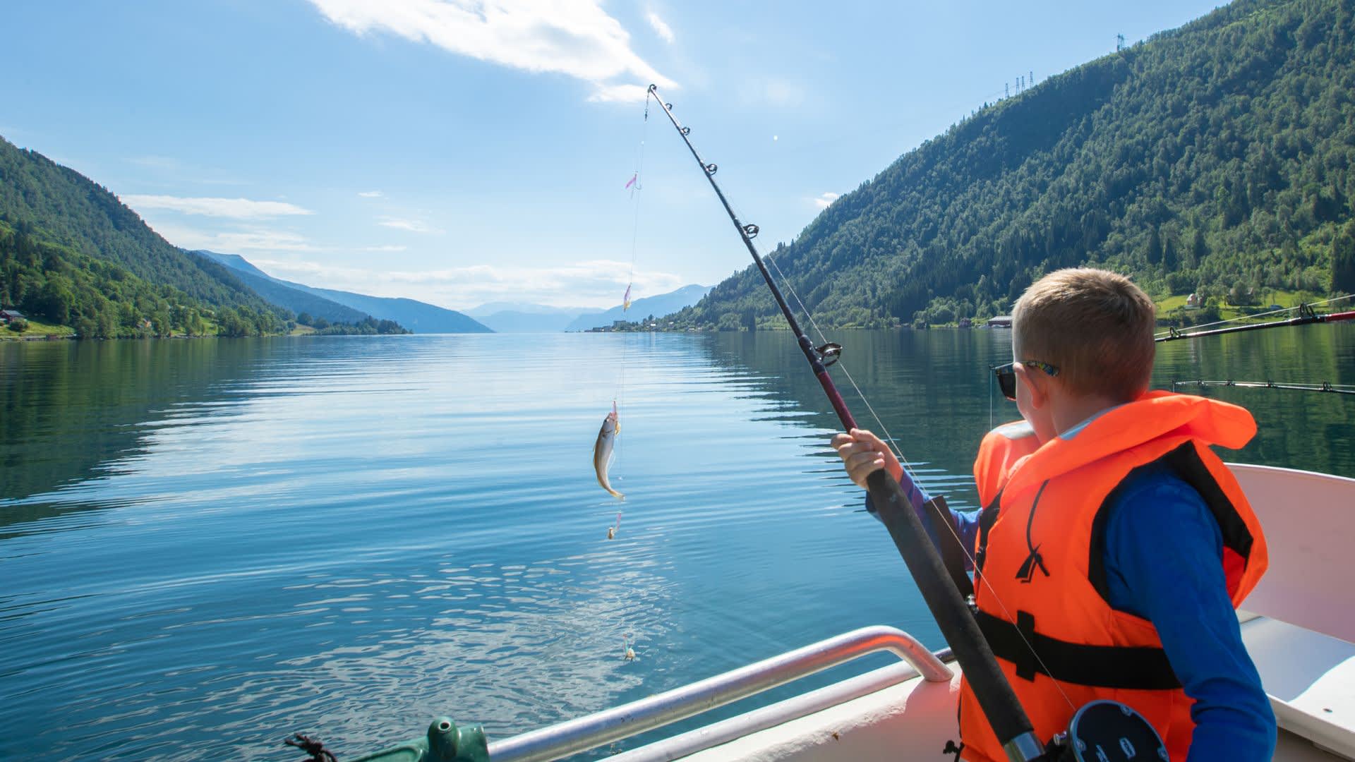 Geführtes Angeln mit Balestrand Fjord Angling