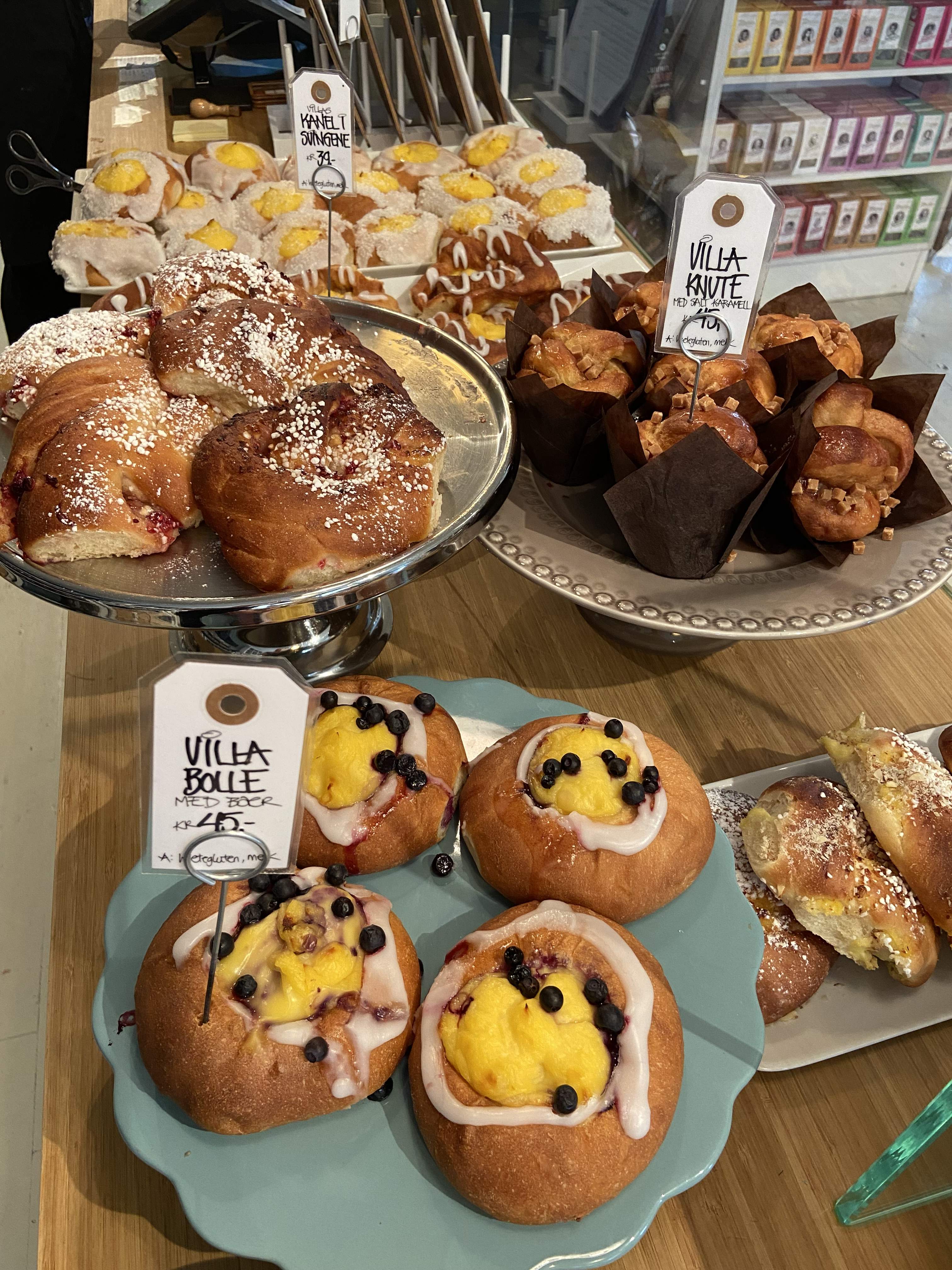 Baked goods from Villa Welhaven