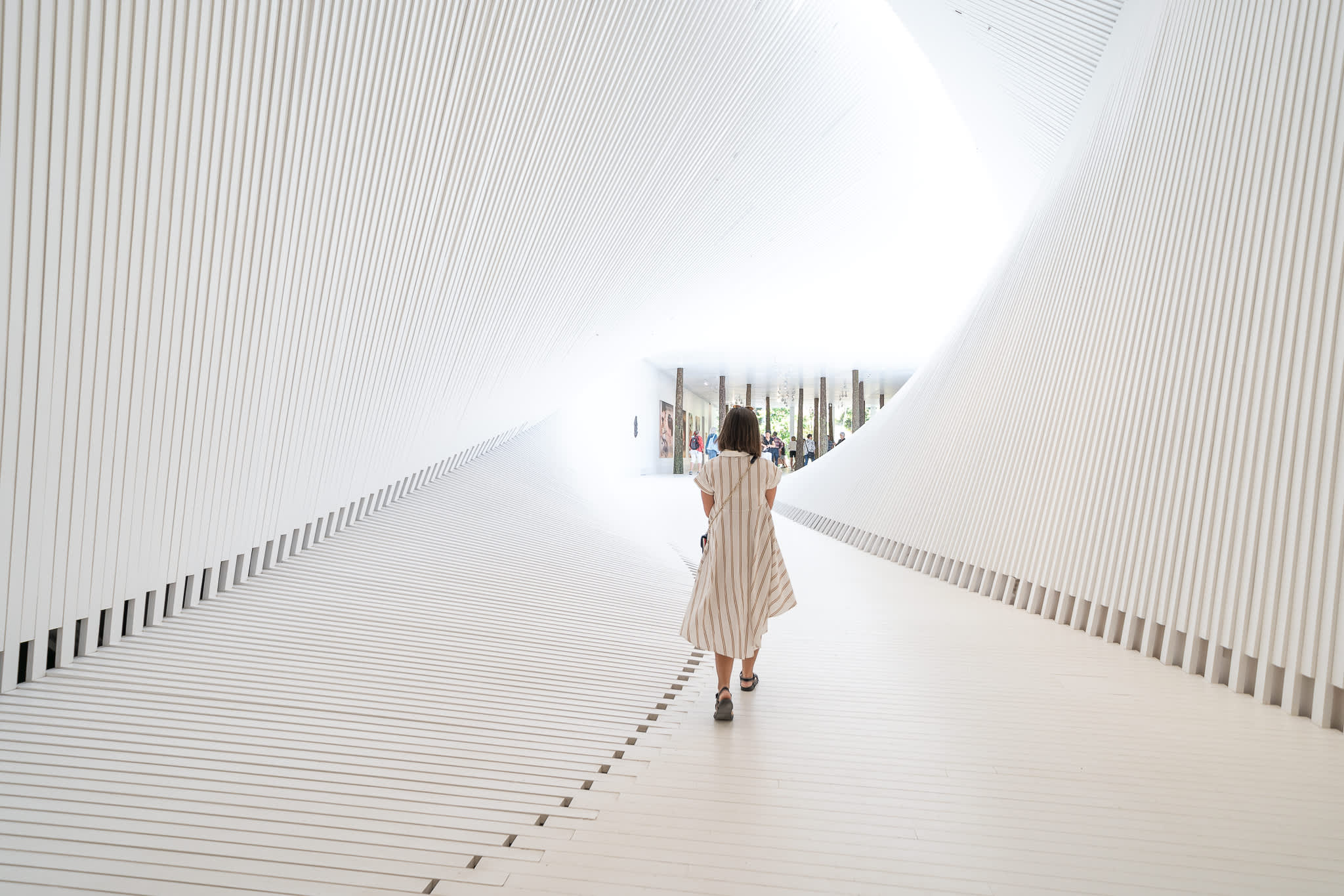 Kunstgalleriet "The Twist" på Kistefos - Innvendig
