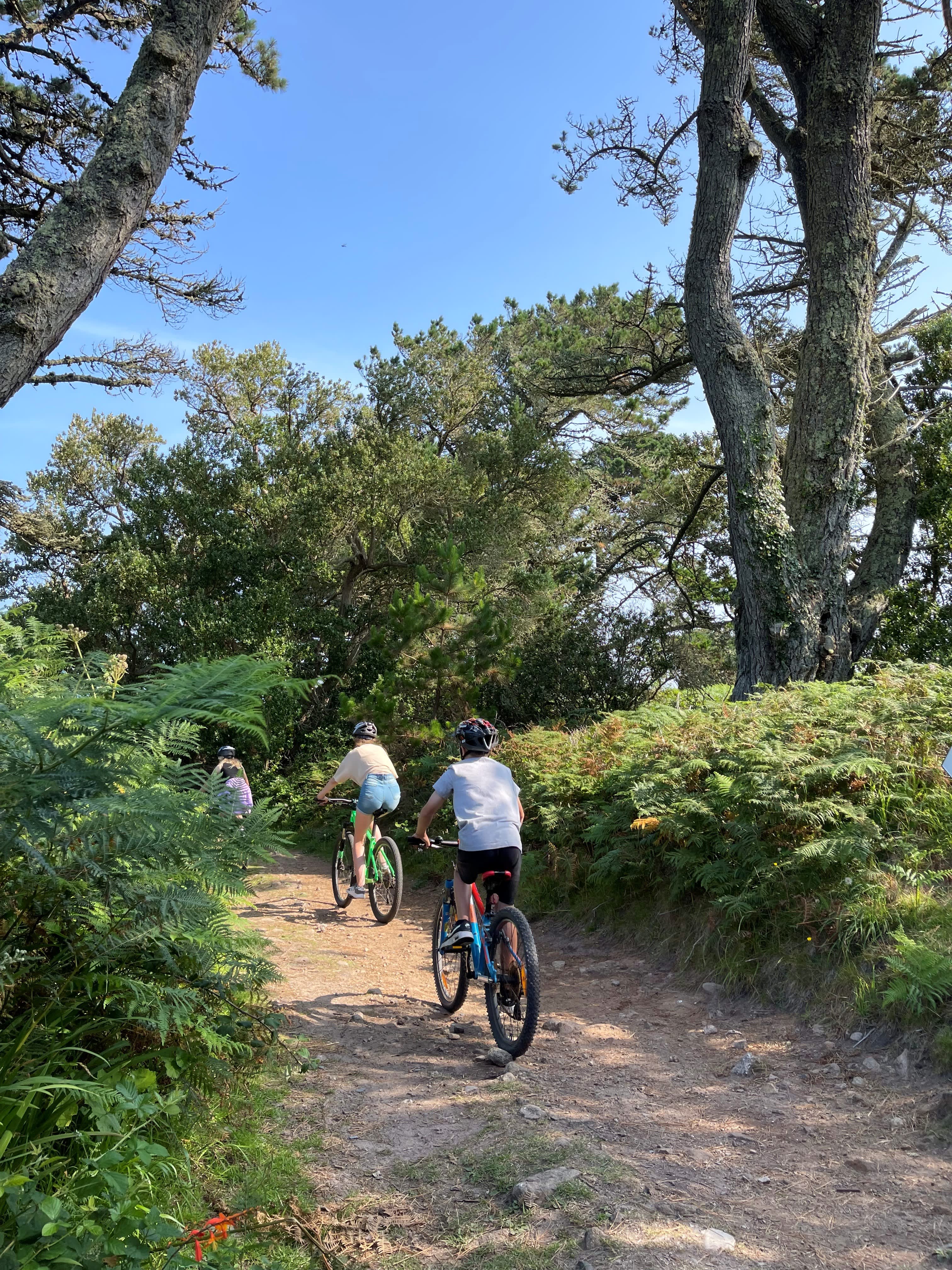 Cycling at Bar Point St. Mary's