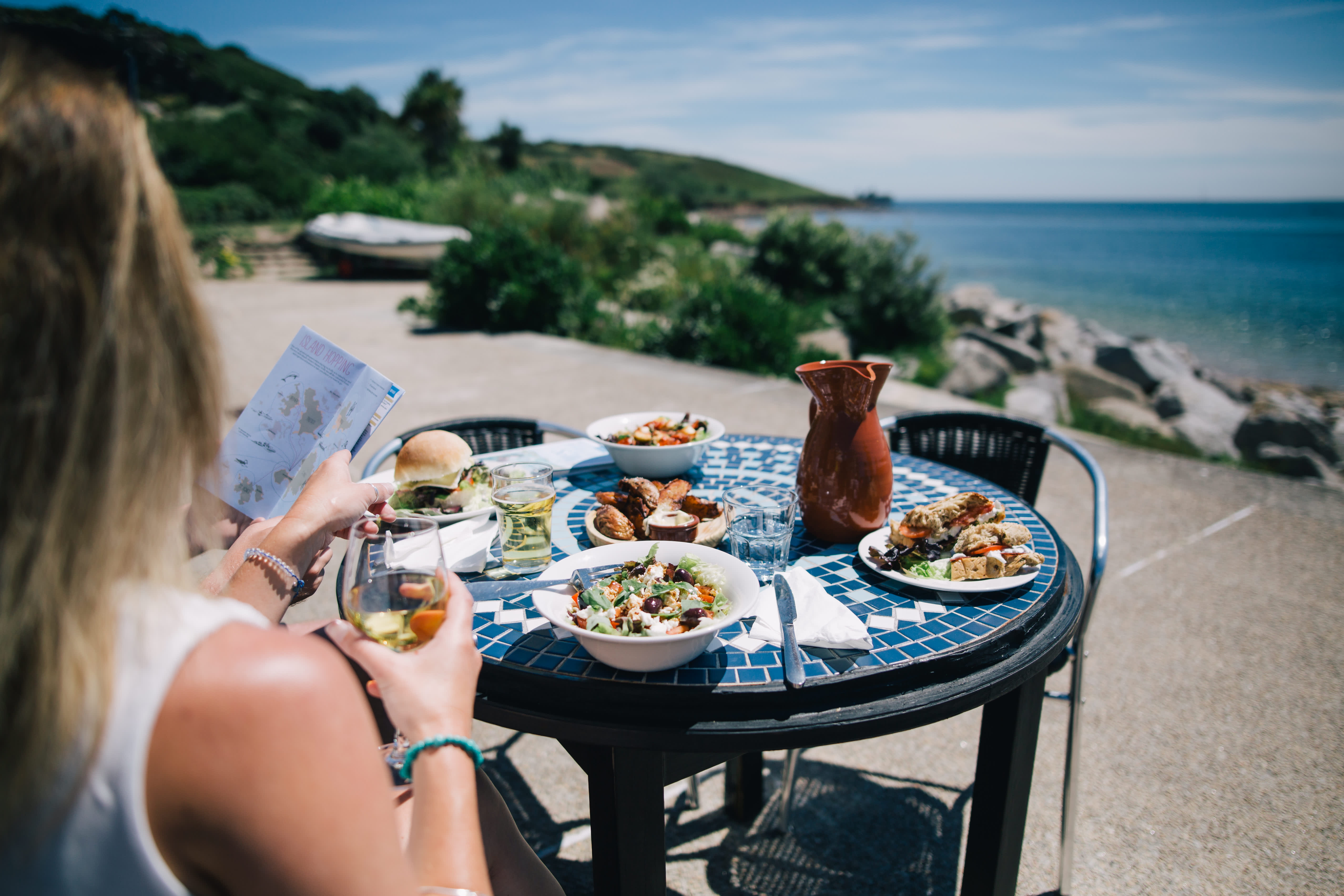Dining at Dibble & Grub on St. Mary's