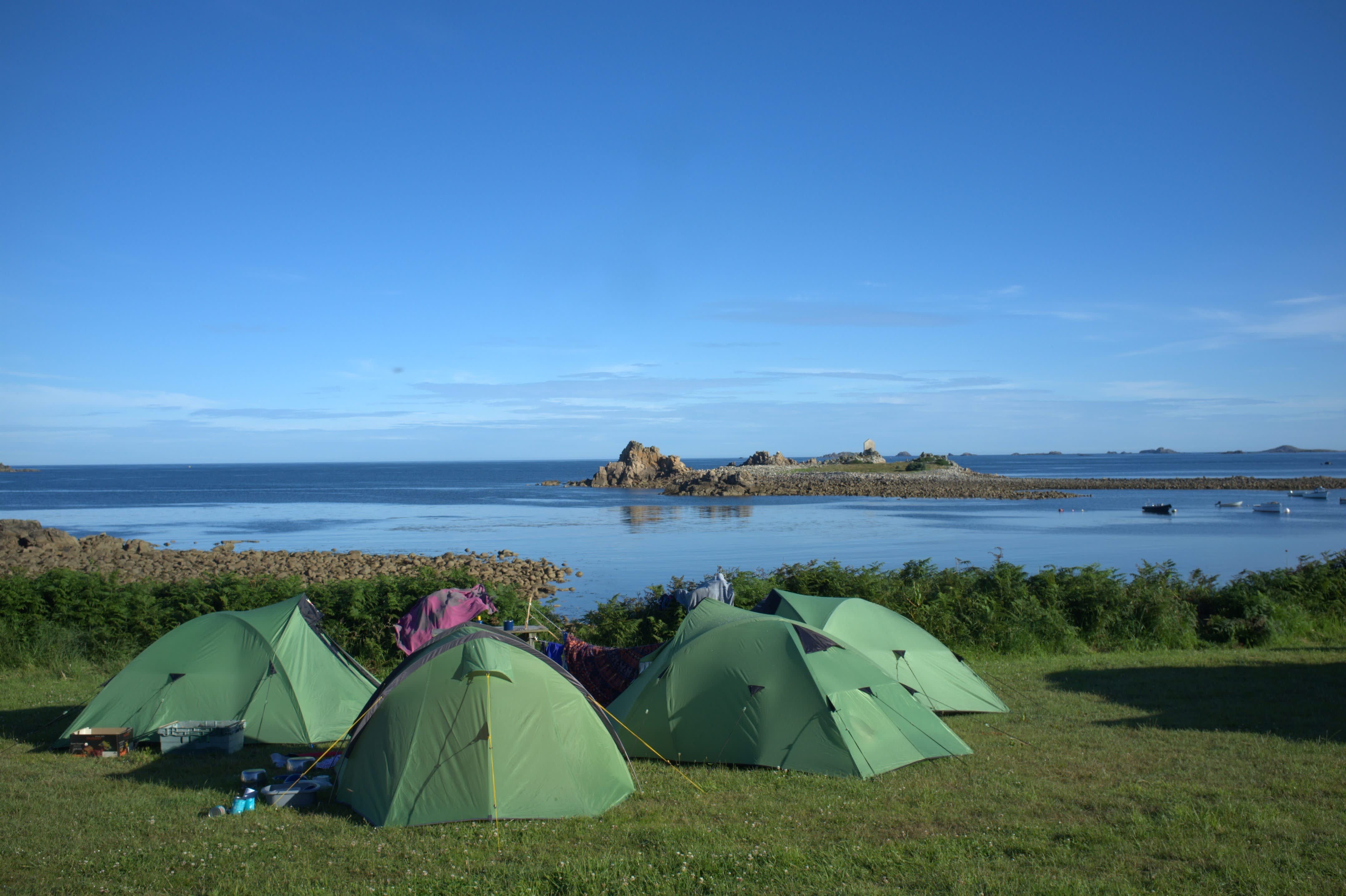 Camping on St. Agnes