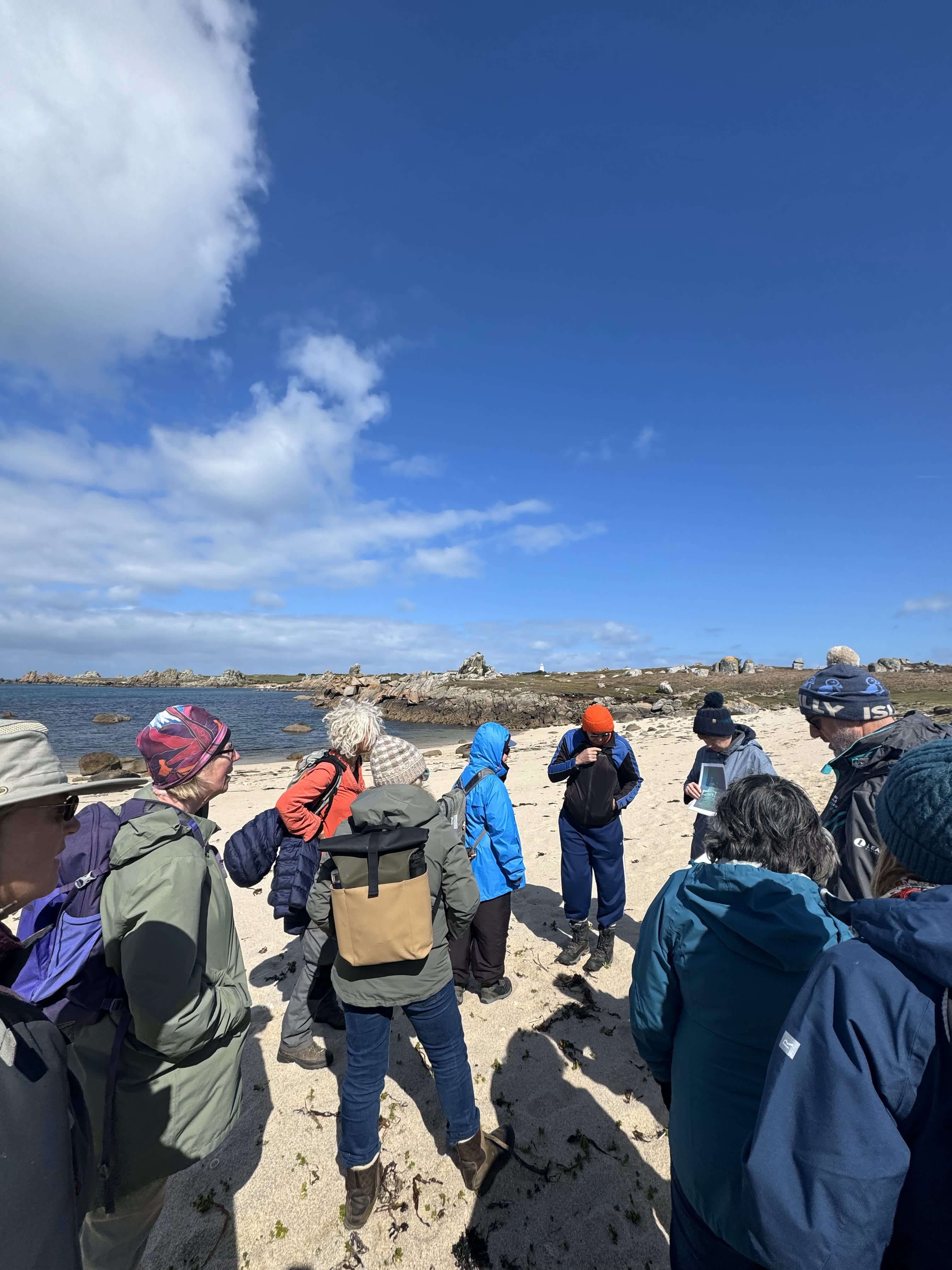 Walking tours as part of the Walk Scilly Festival
