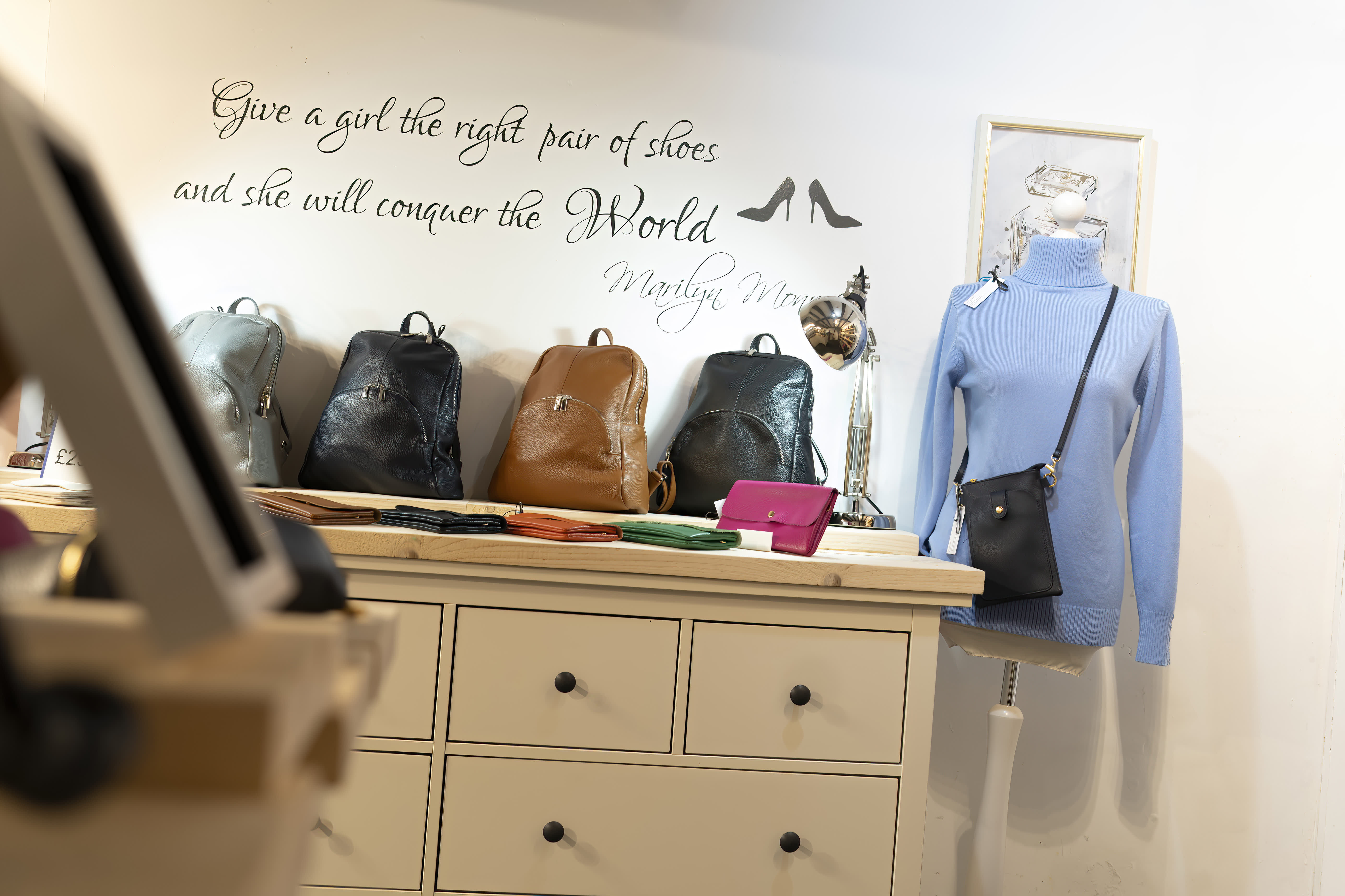 Bags in La Bulle in Burford