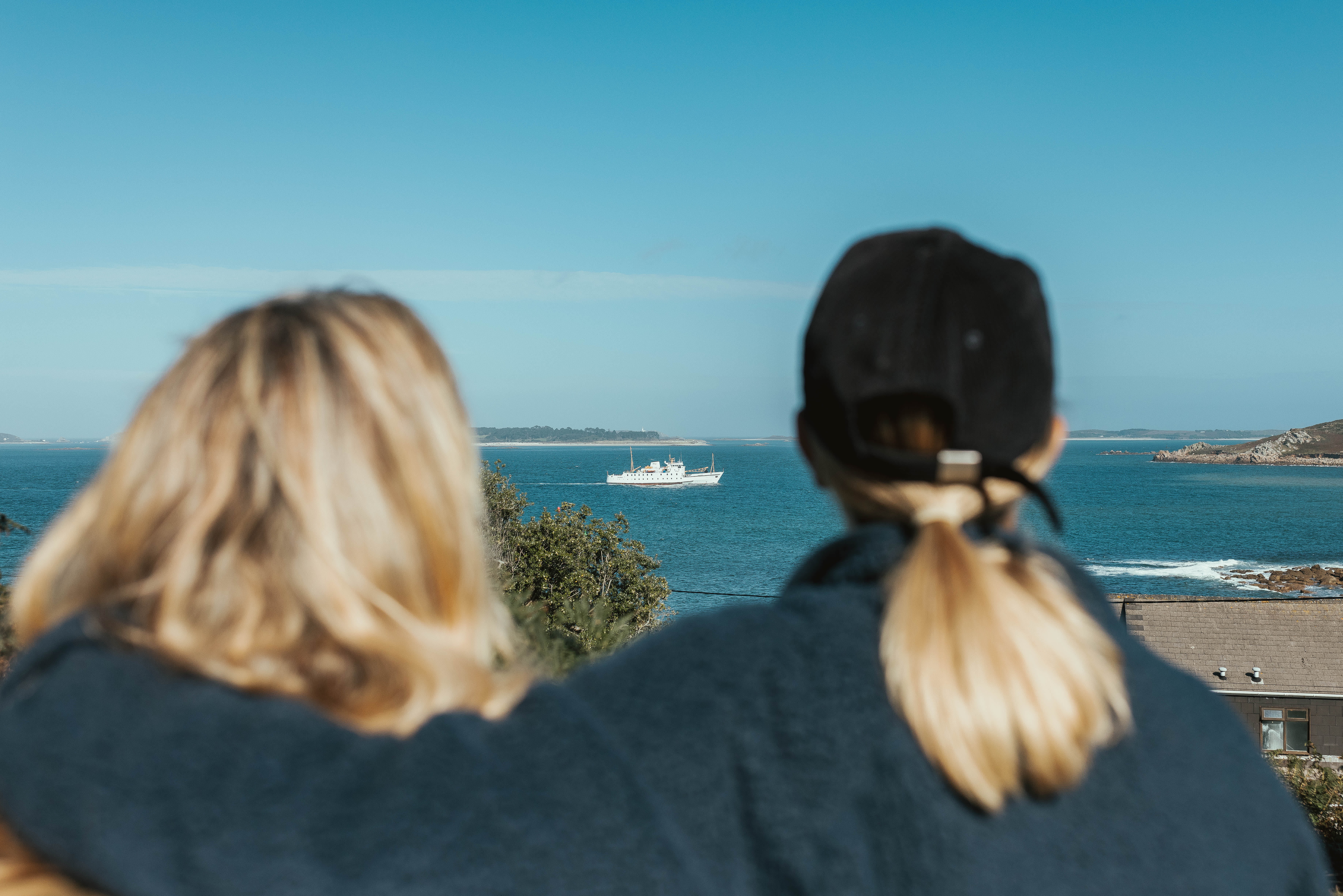 A couple looking towards SC3