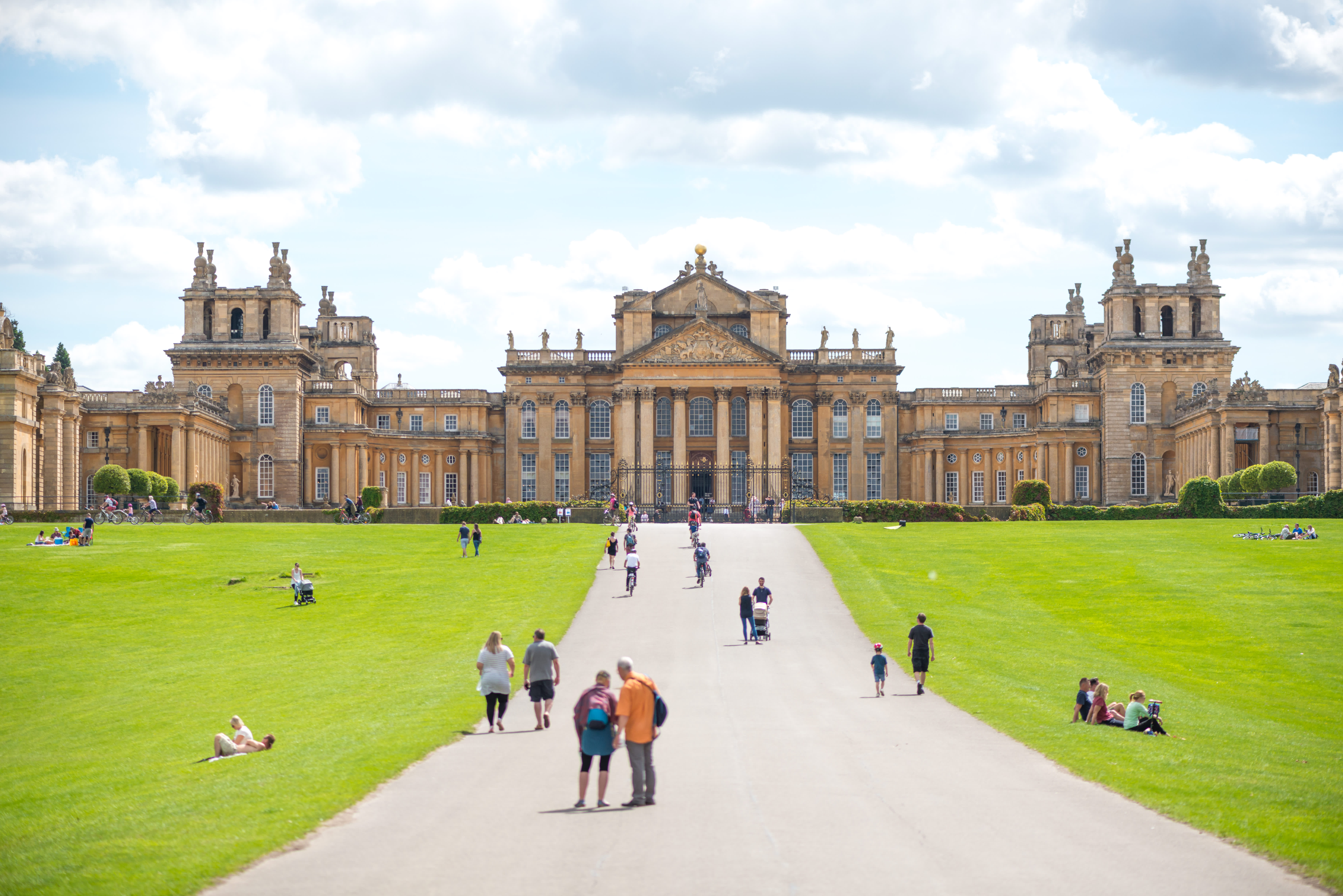 A view towards Blenheim Palace
