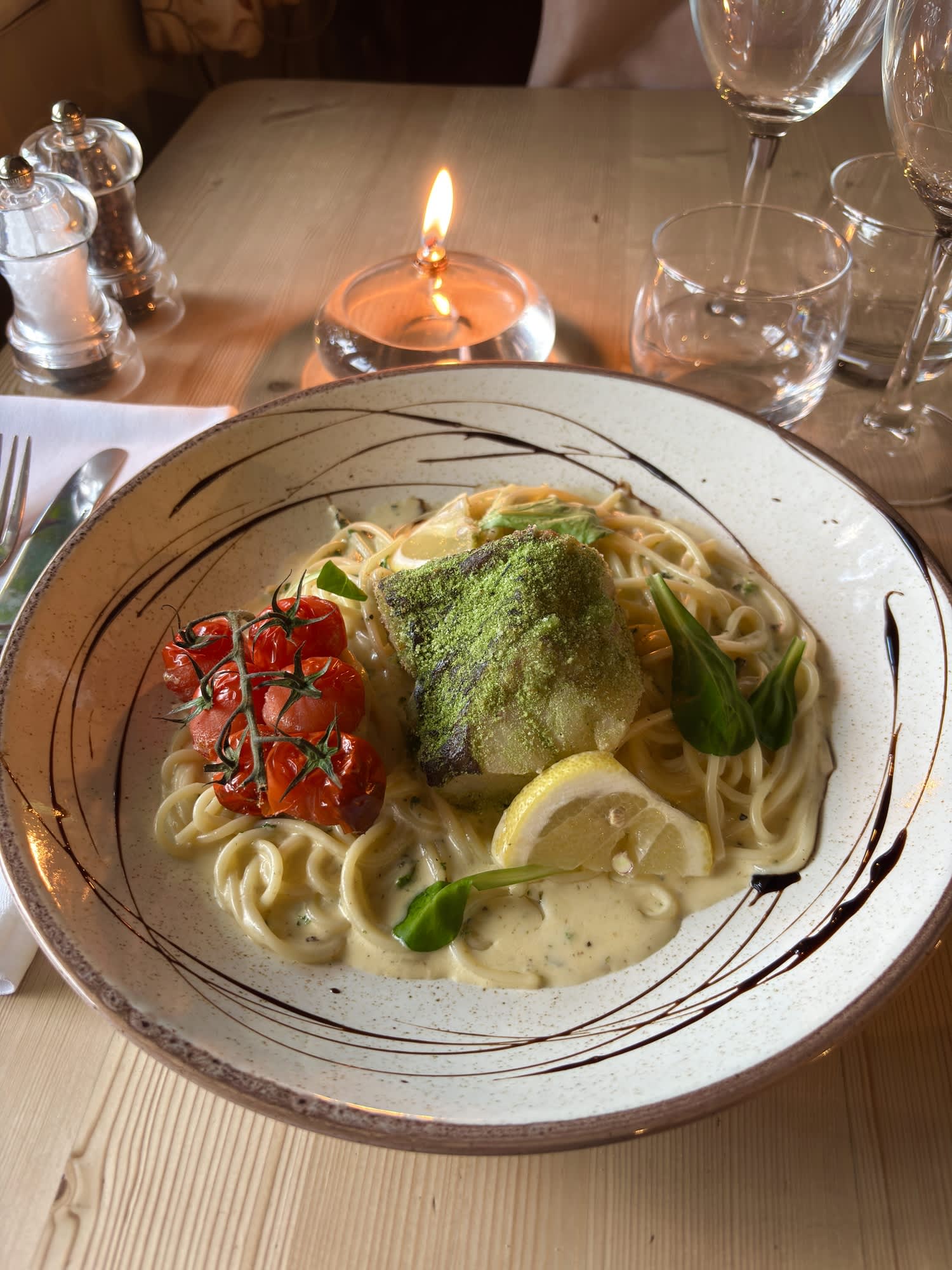 Fox Goes Free Pasta dish