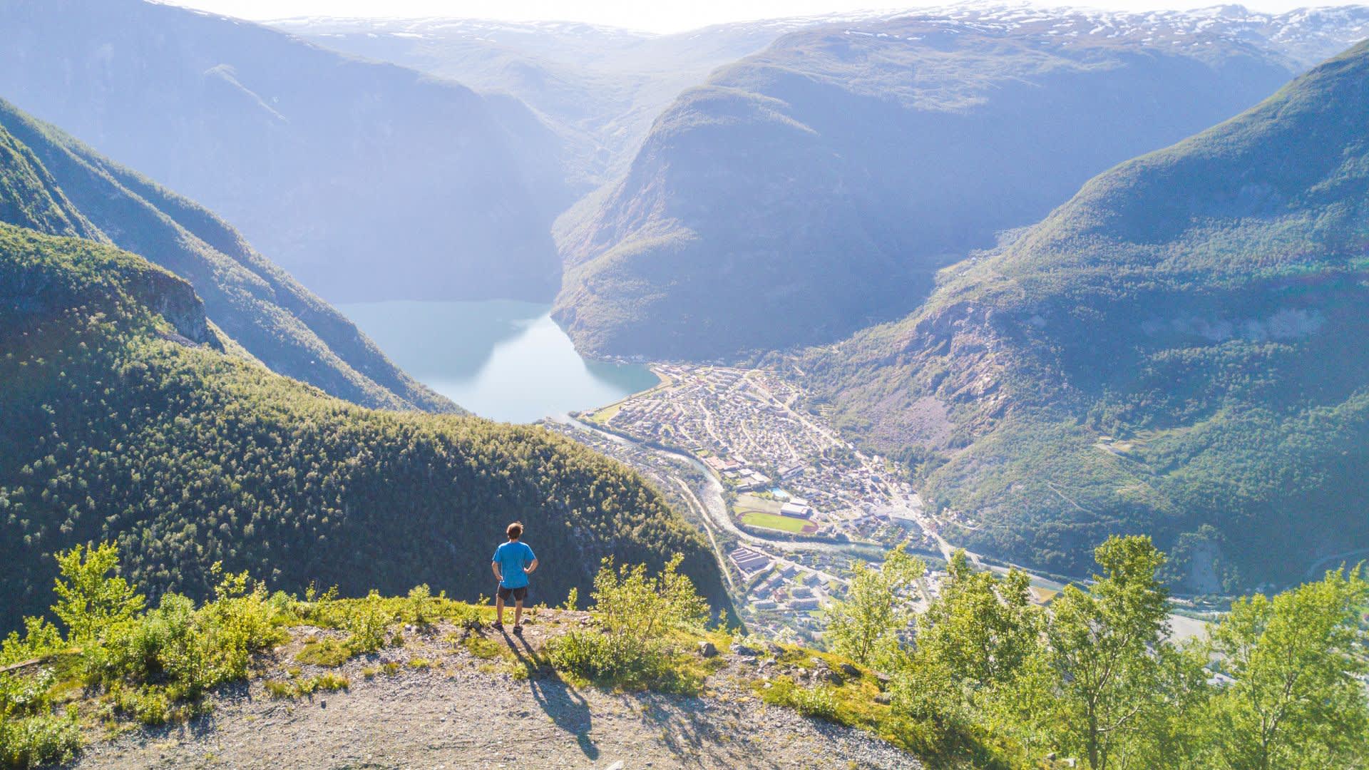 1000 meter viewpoint, Årdal