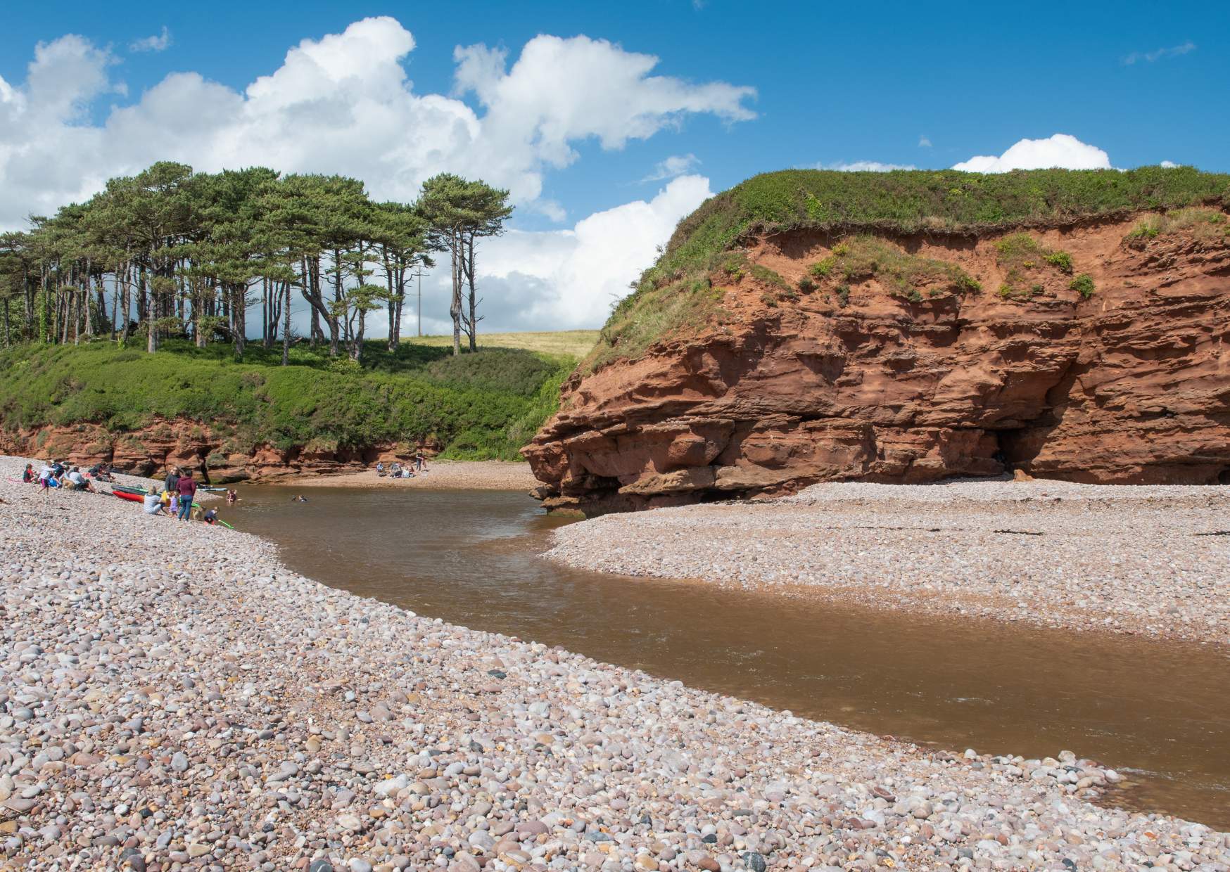 Budleigh geology