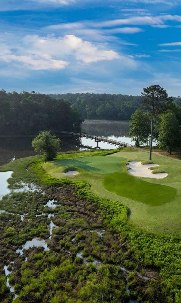 RTJ Grand National Green with water behind