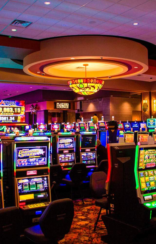 Slot machines at Four Winds Casino in South Bend