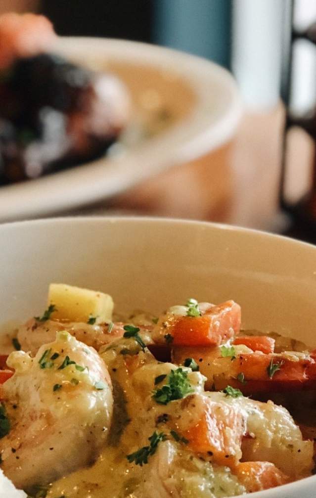 Two entrees from Lennie's