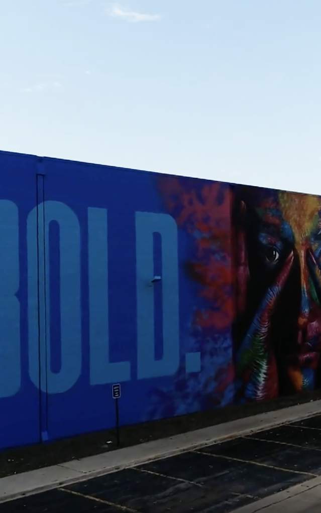 be bold mural