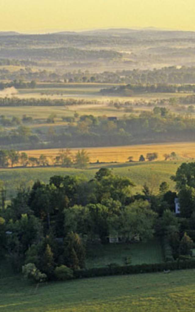 Oak Hill aerial view
