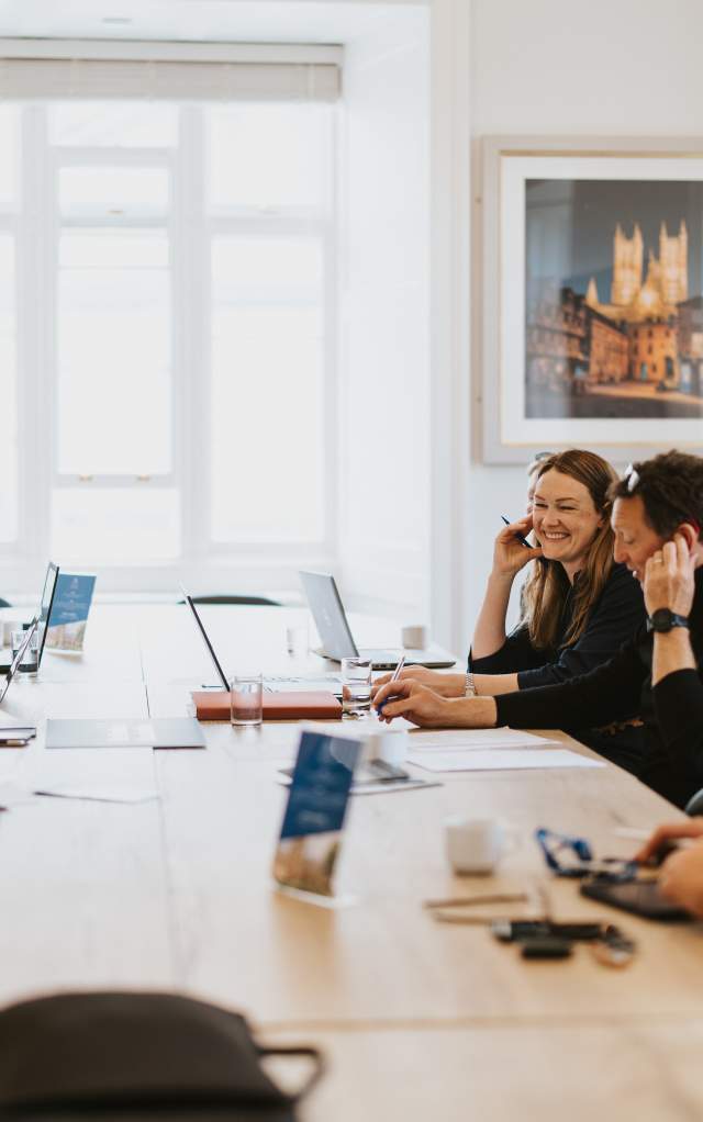 The Destination Lincolnshire Board sat around a long wooden table in deep conversation.