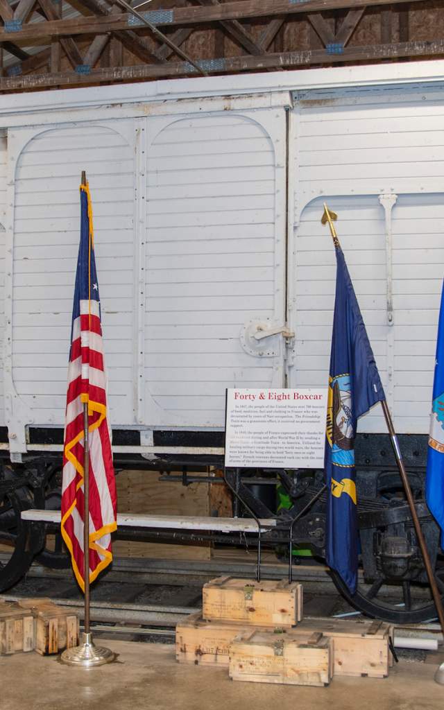 Merci Train at Veterans National Memorial Shrine & Museum
