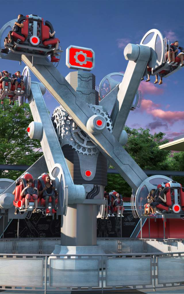 Rendering of upcoming Cyborg Ride