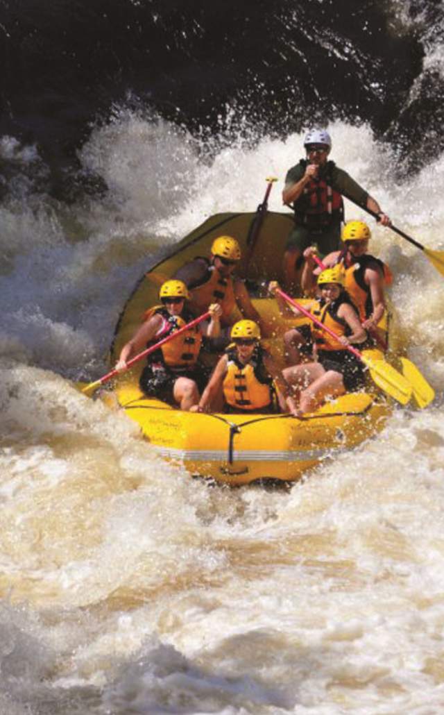 Dickinson County Whitewater Rafting on the Piers Gorge