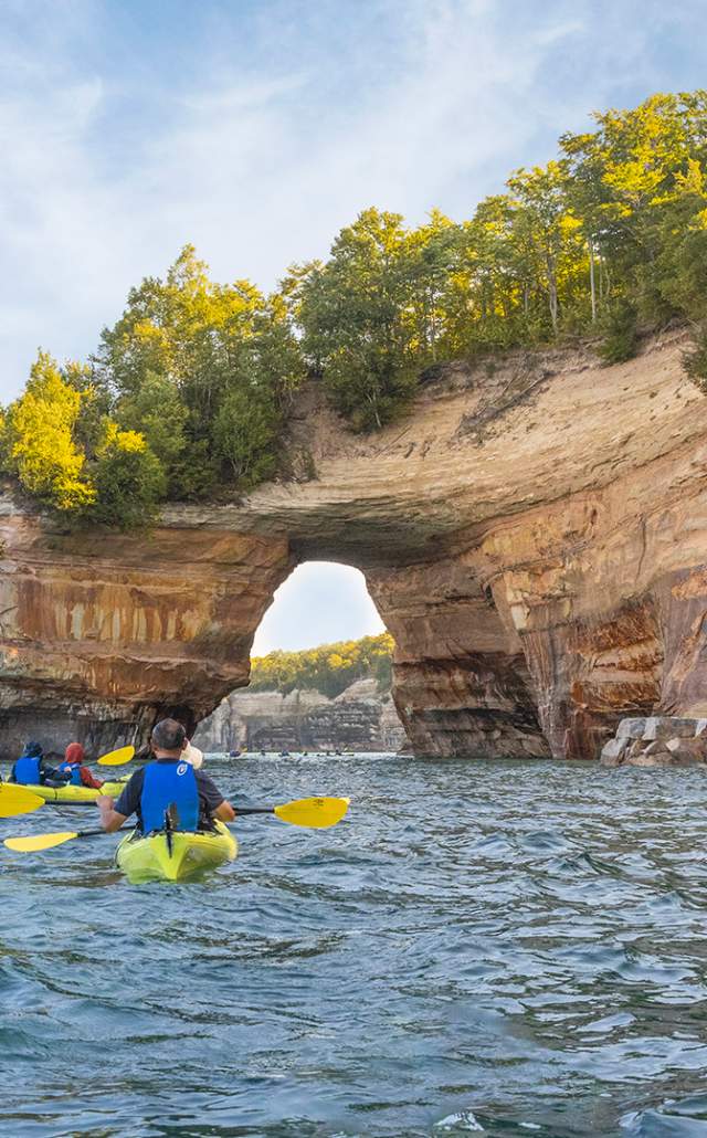 Kayaking - Pictured Rocks