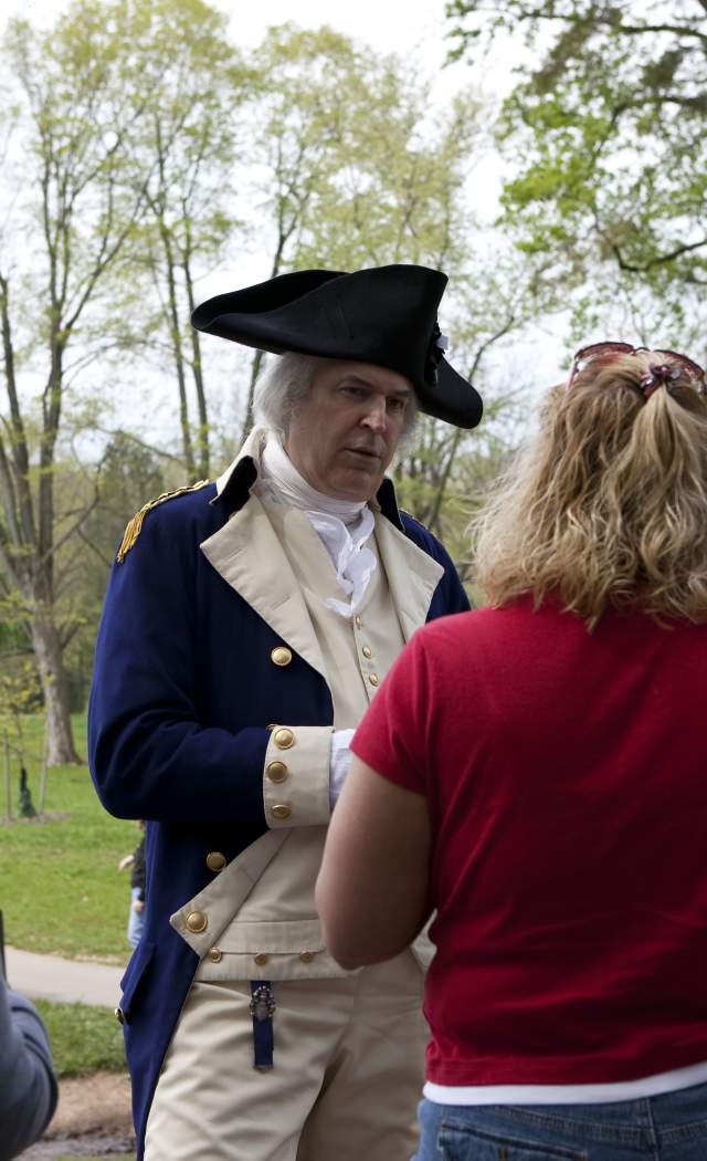 Walk with Washington is a chance to tour Washington's Headquarters at Valley Forge with the General himself