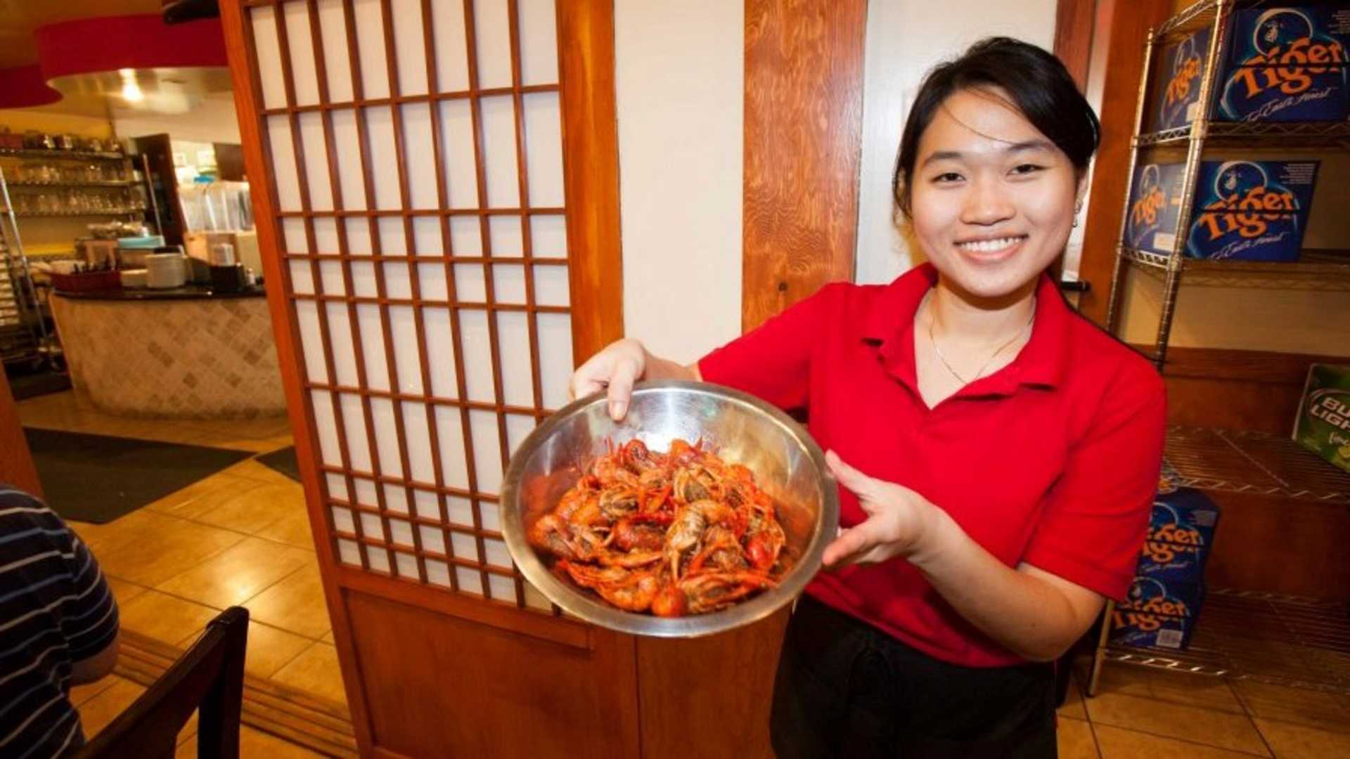 Crawfish and Noodles 