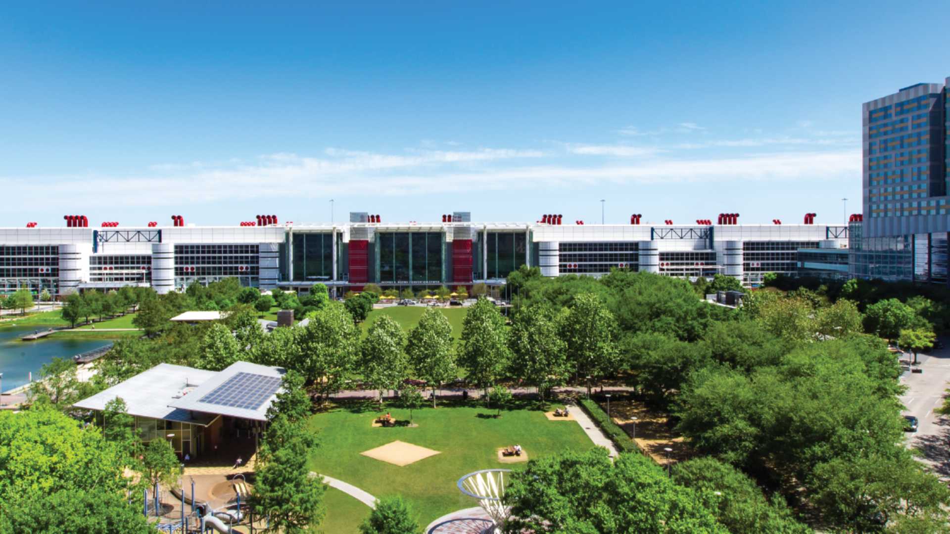 GRB Welcome Center Campus View