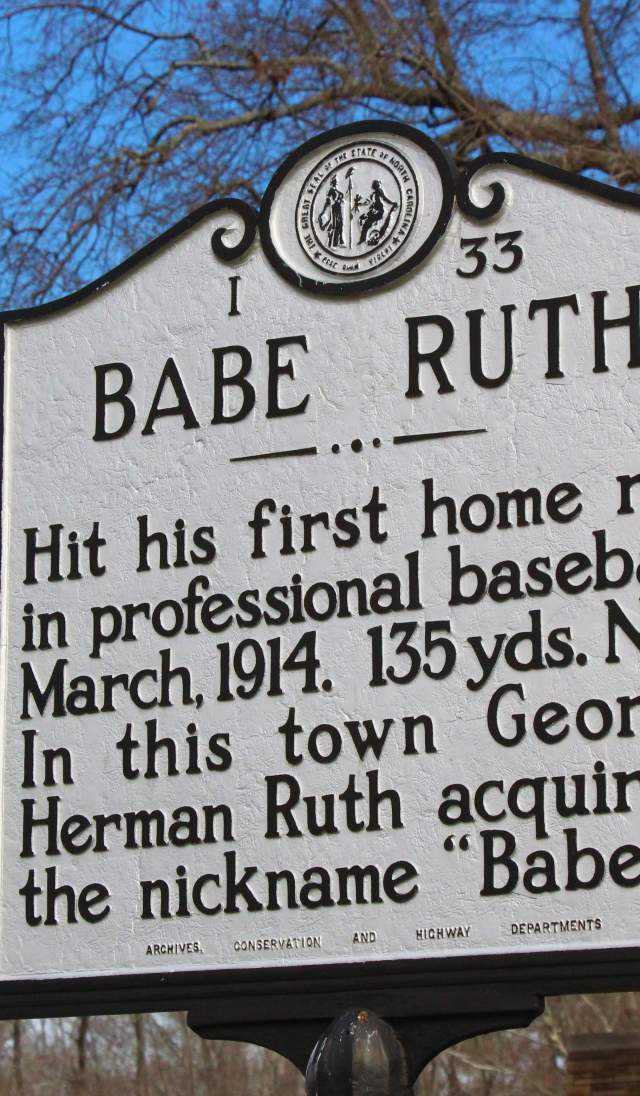 Babe Ruth Marker