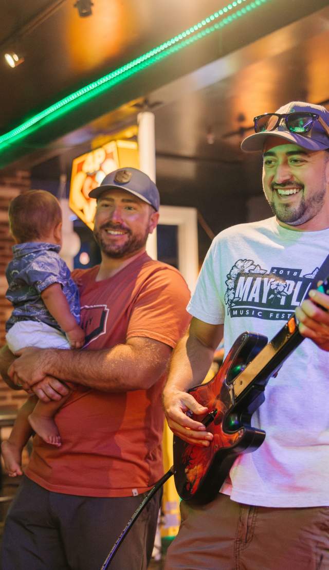 Guitar Hero at Stella's Pinball Arcade and Lounge