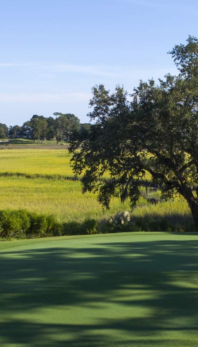 Beautiful coastal golf course