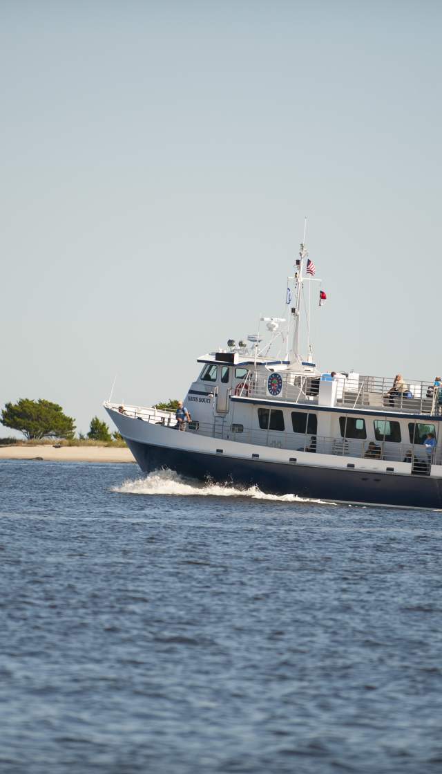 Ferry to Bald Head Island from Southport