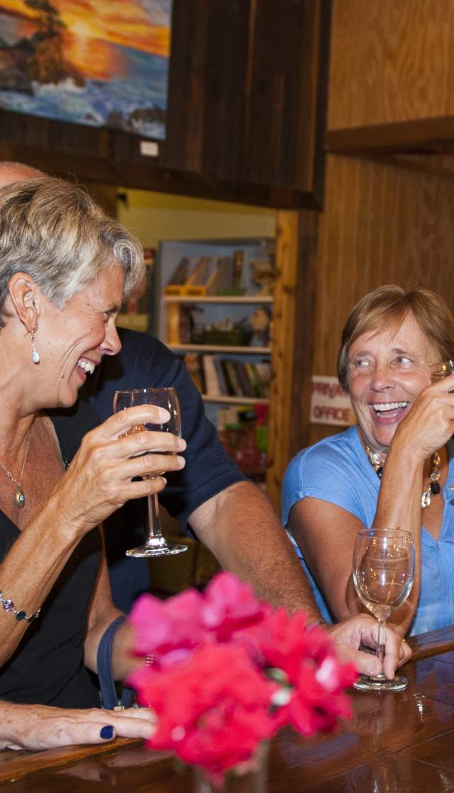 Wine tasting at Silver Coast Winery in Ocean Isle Beach