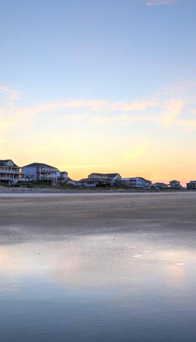 Beach Houses at The Point on Oak Island