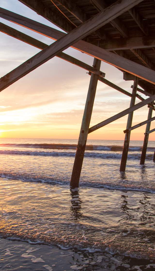 Sunrise at the Sunset Beach Pier